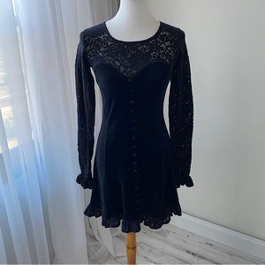 Betsey Johnson Velvet Dress